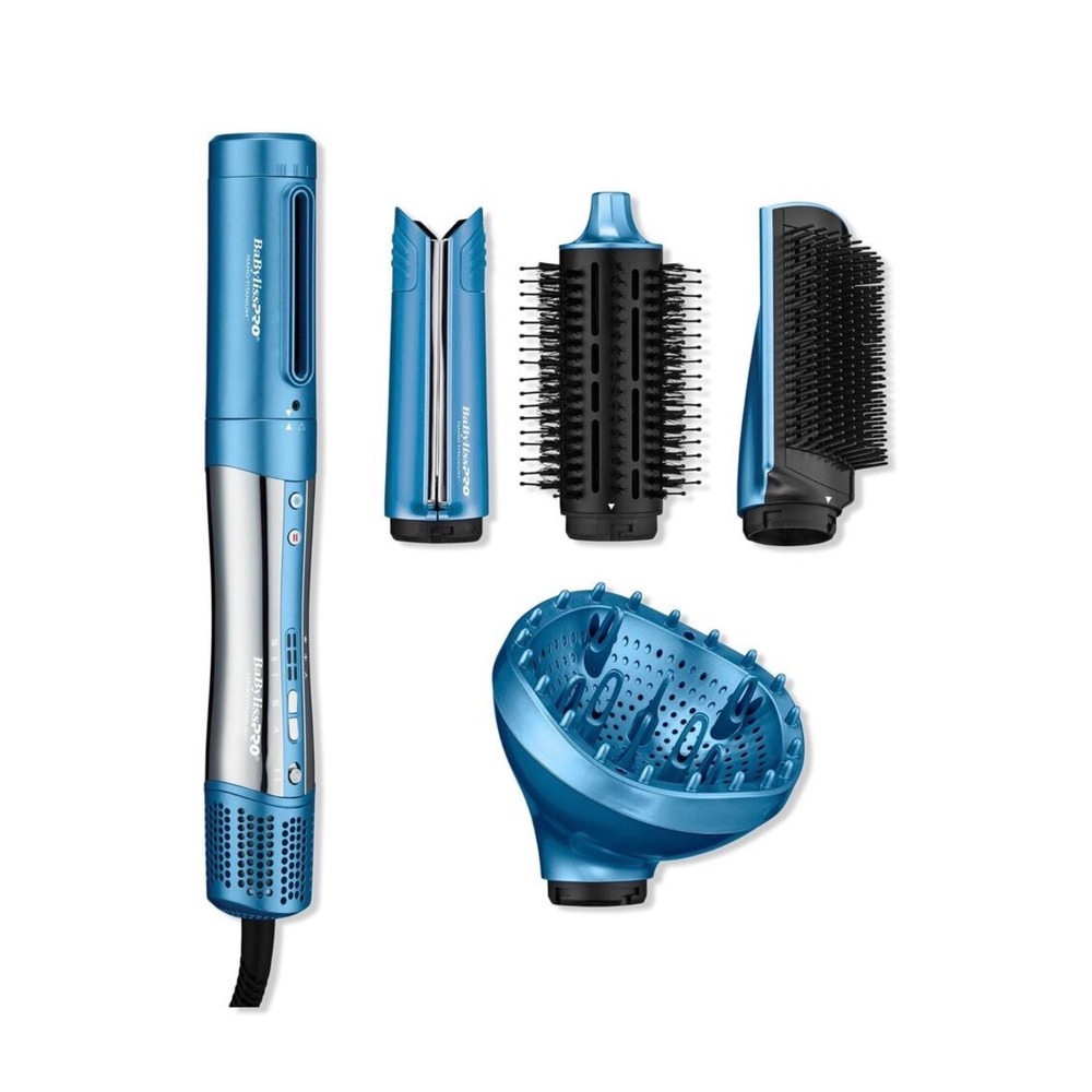 BaBylissPRO Nano Titanium Style Switch Ionic Multi-Styler and travel case New